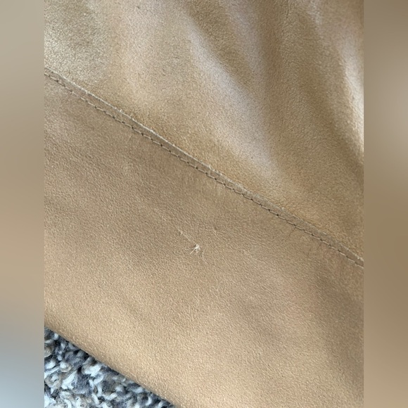 B. Moss vintage women’s leather fitted jacket size medium - Picture 9 of 14